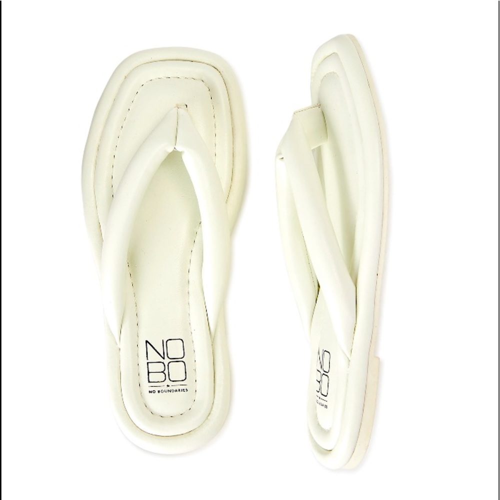 No Boundaries Women’s Puffy Flip Flops Size 11